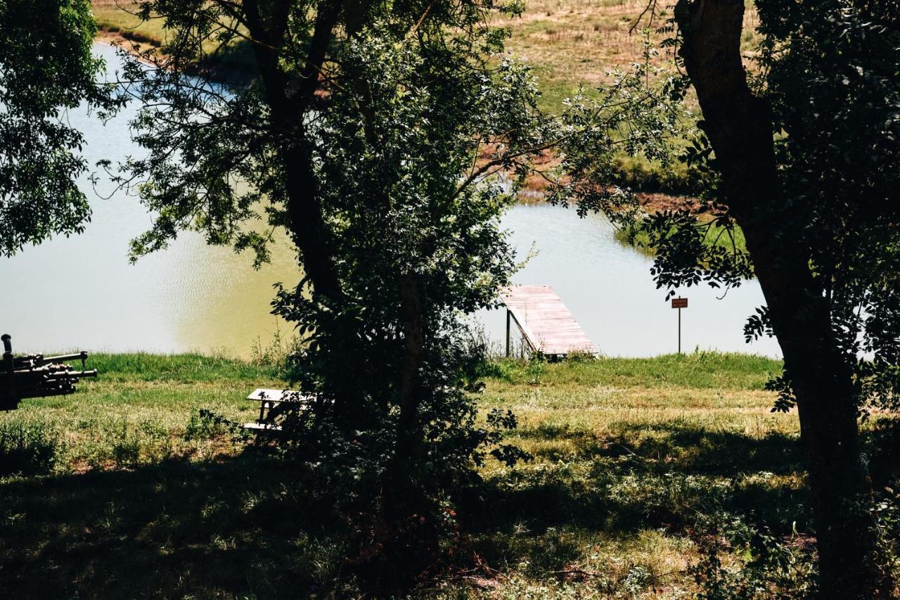 Maison De Campagne, Bord De Lac, Piscine, Billard 11 Per Plieux Exterior photo