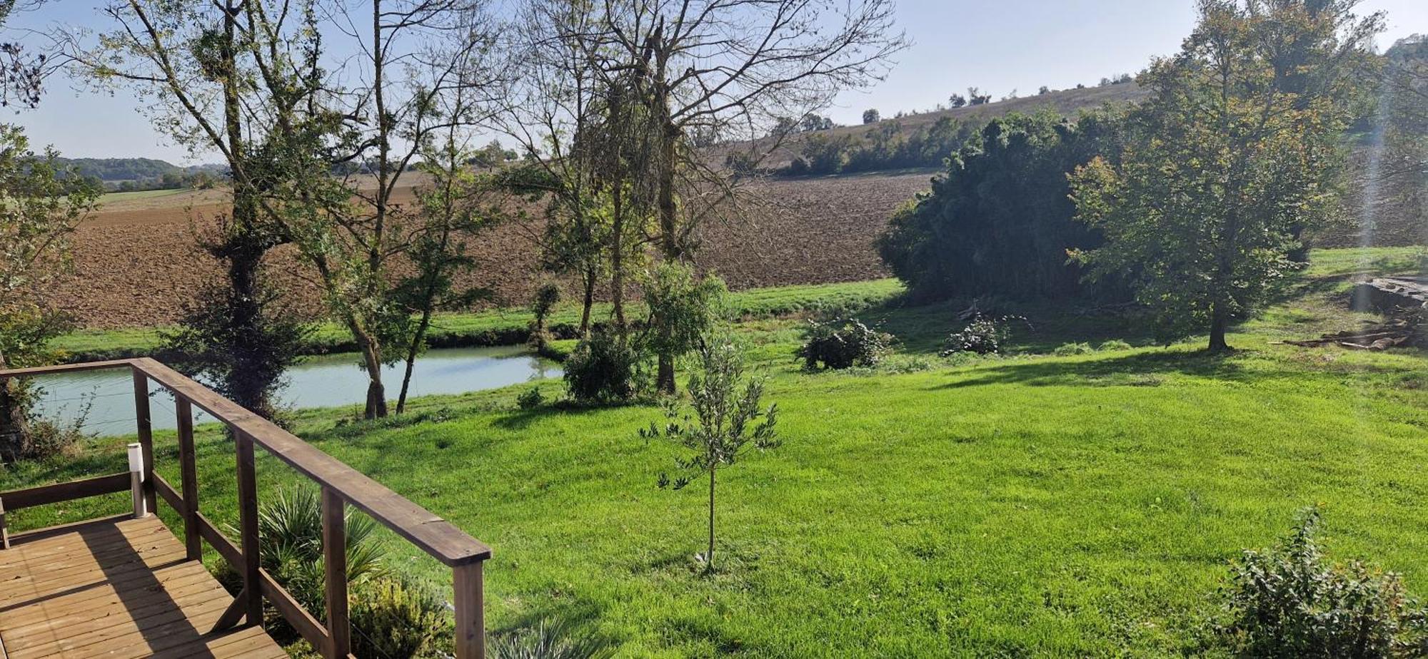Maison De Campagne, Bord De Lac, Piscine, Billard 11 Per Plieux Exterior photo
